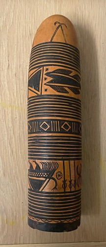 Hand painted gourd - hand-painted, güiro