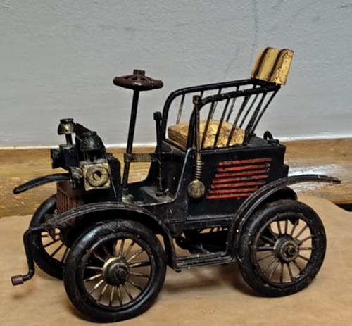Scratch built metal model of - model,