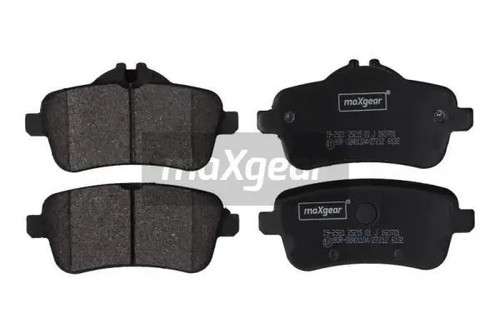 Rear brake pad set - rear,