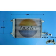 AUTO AIR 16-1054 Air Condenser