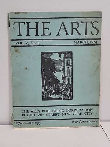The arts magazine march 1924 - march,,