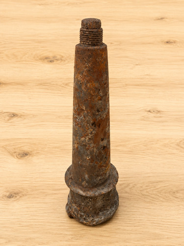 Cast iron wagon axle thimble - cast,