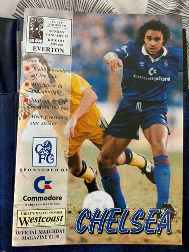 Chelsea football programmes - fc,