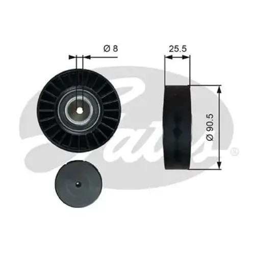 Belt pulley plastic - pulley,