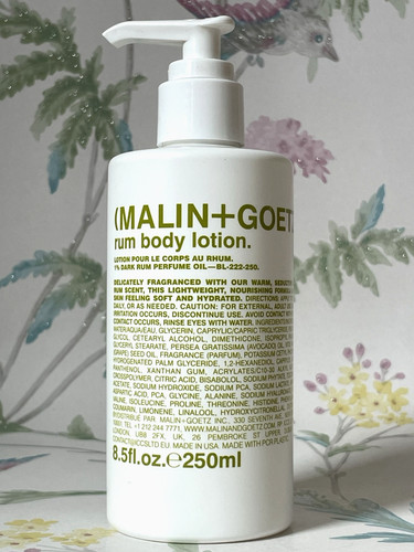 Malin and goetz rum - and,