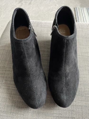 Ladies black clarks collection - black,