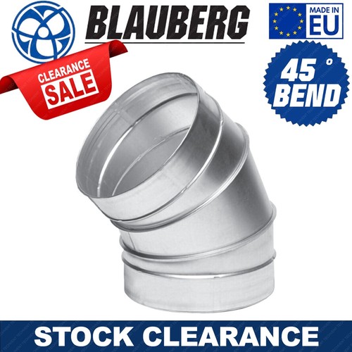Metal ducting elbow - 45?,