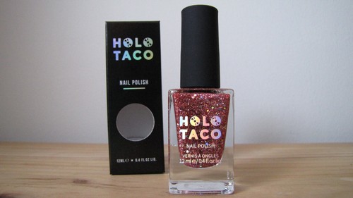 Holo taco byte - taco, pink