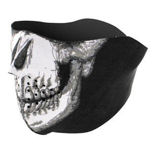 Neoprene motorcycle half face - motorcycle,