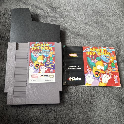 Krusty fun house - krusty’s, nintendo