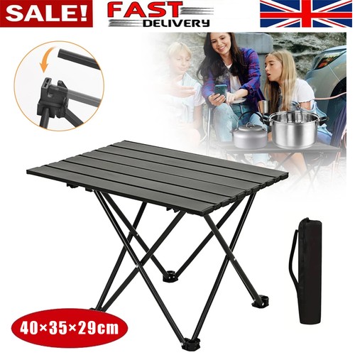 Folding metal camping table - metal, |