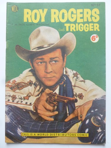 Comic roy rogers and - uk,