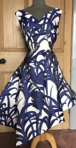 Coast cobalt blue jacquard fit - blue,