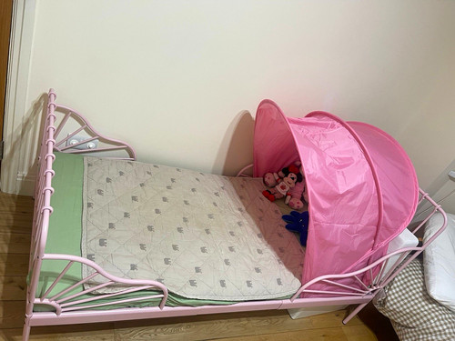 Ikea children metal bed - metal,