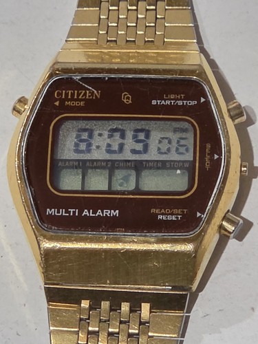 Vintage citizen multi - citizen, alarm