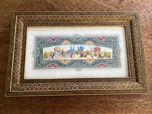 Framed persian style artwork - framed,