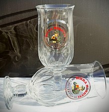 Birra Moretti Stem Glasses x 2