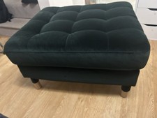 IKEA Landskrona Green/Wood Footstool