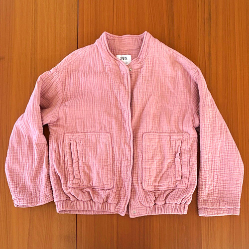 Zara girls pink cotton - girls,