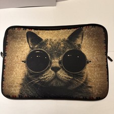 Funky Steampunk Cat Laptop