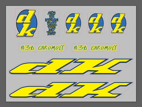 Legend bmx decal set - dk,