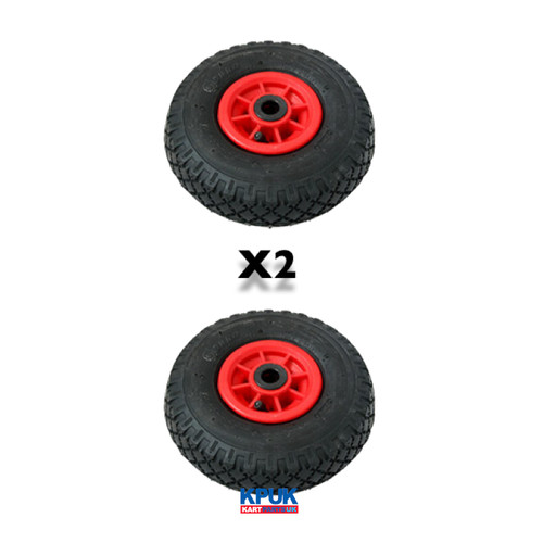 Two kart trolley wheels - two,