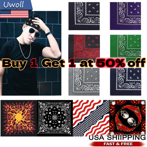 Bandana 100 cotton paisley - 100%,
