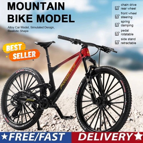 Scale alloy mountain - 1:6, bike
