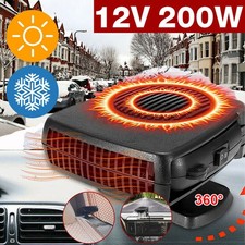 12V Car Heater Auto Heating Cooling Fan Defroster Windshield Defogger Demister