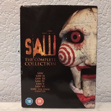 Saw - The Complete Movie Collection - All 7 Films - DVD Box Set - VGC
