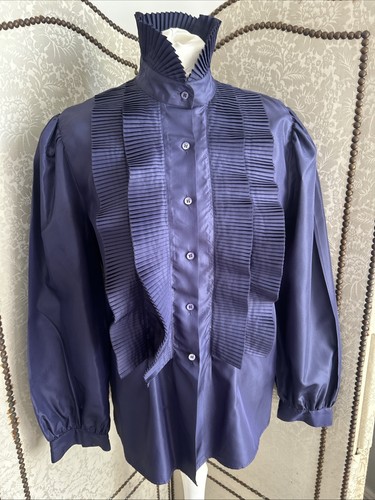 Vintage parigi neck ruffle - hi,