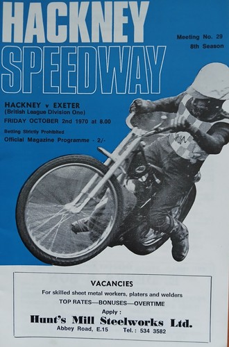 Hackney exeter speedway - exeter,