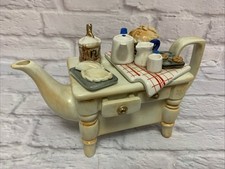 Cardew Design  Novelty Teapot - White - Baking Table
