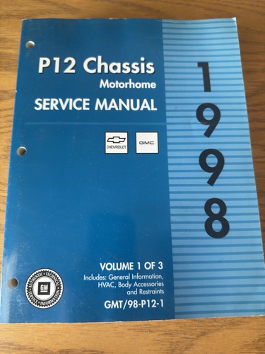 1998 chevrolet gmc p12 chassis - 1998,