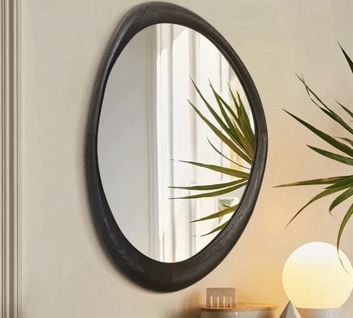 Irregular wall mirror - irregular, with