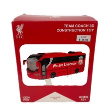 Brxlz Arsenal FC Team Coach 3D Construction Toy 1224 Pcs New