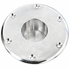 Table leg recessed - table,