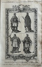 1783 Kings Of England, Edward The Elder, Athelstan, Edmund I, Edred Print