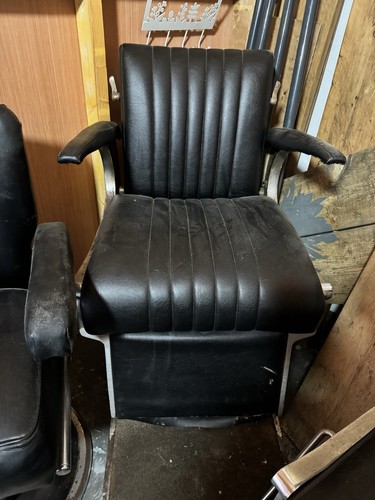 Vintage belmont barber chairs - belmont,
