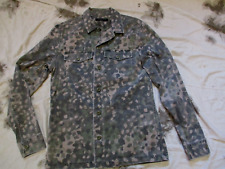 ALL SAINTS ww2 German Waffen ss dot pea spotty CAMO combat utility shirt MEDIUM