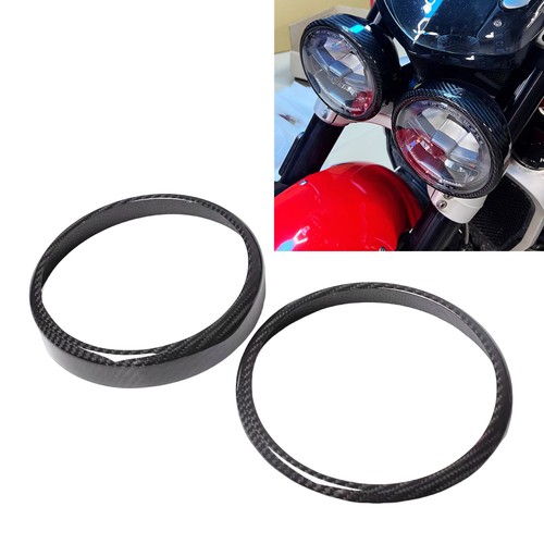 Carbon fiber front headlight - carbon,