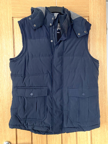 Fat face mens blue padded - face,