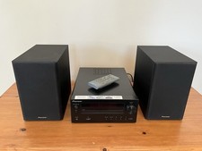 PIONEER X-HM16 CD Receiver System Micro Hi-Fi & USB CD With Speakers & Remote