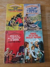 Bundle Of 4 Chalet School Books By Elinor M Brent Dyer Paperbacks K