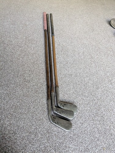 Hickory golf clubs condie - golf, 3x