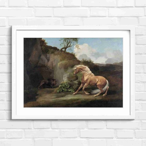 Classical horse and lion - classical,