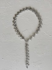 ZARA Style Leaf Metal Necklace