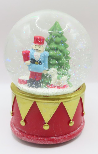 Nutcracker soldier snow globe - nutcracker,