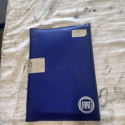 Genuine fiat fiorino handbook - genuine,