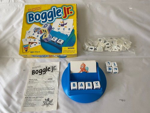 Boggle game vintage - boggle, jr